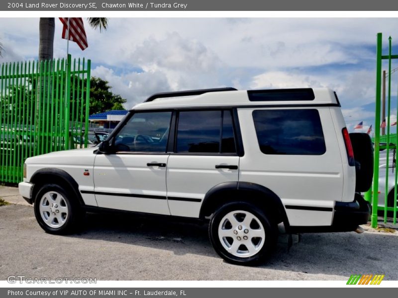 Chawton White / Tundra Grey 2004 Land Rover Discovery SE