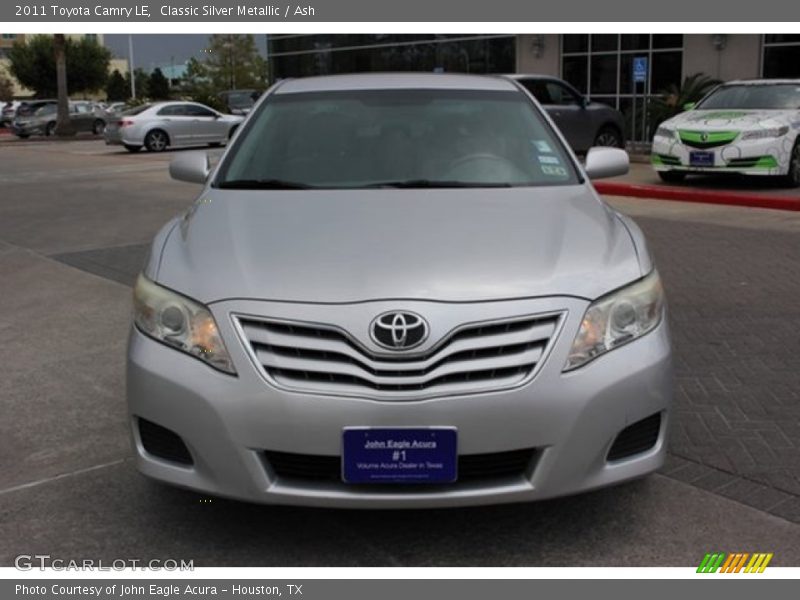 Classic Silver Metallic / Ash 2011 Toyota Camry LE