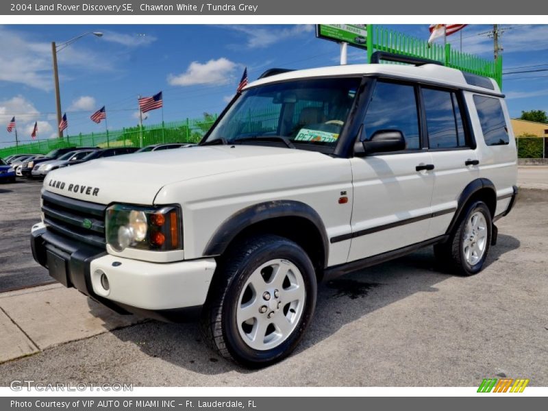 Chawton White / Tundra Grey 2004 Land Rover Discovery SE