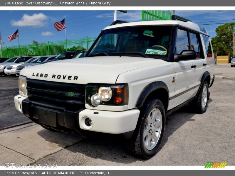 Chawton White / Tundra Grey 2004 Land Rover Discovery SE