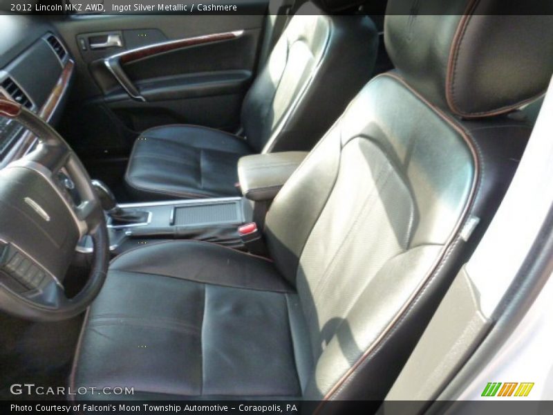 Ingot Silver Metallic / Cashmere 2012 Lincoln MKZ AWD
