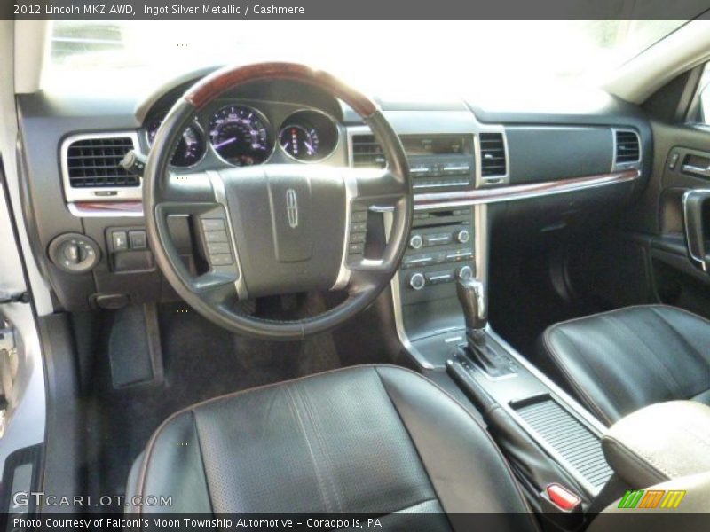 Ingot Silver Metallic / Cashmere 2012 Lincoln MKZ AWD
