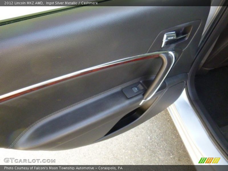 Ingot Silver Metallic / Cashmere 2012 Lincoln MKZ AWD