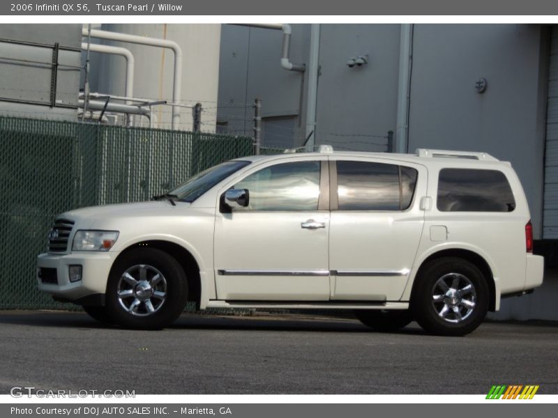 Tuscan Pearl / Willow 2006 Infiniti QX 56