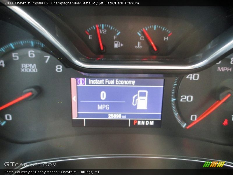 Champagne Silver Metallic / Jet Black/Dark Titanium 2014 Chevrolet Impala LS