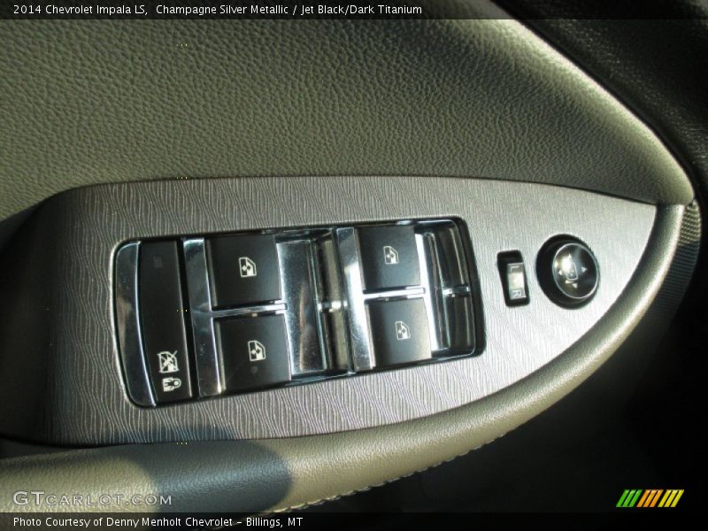 Champagne Silver Metallic / Jet Black/Dark Titanium 2014 Chevrolet Impala LS