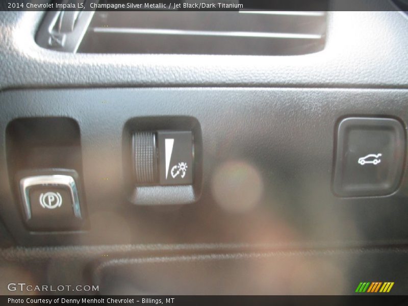 Champagne Silver Metallic / Jet Black/Dark Titanium 2014 Chevrolet Impala LS