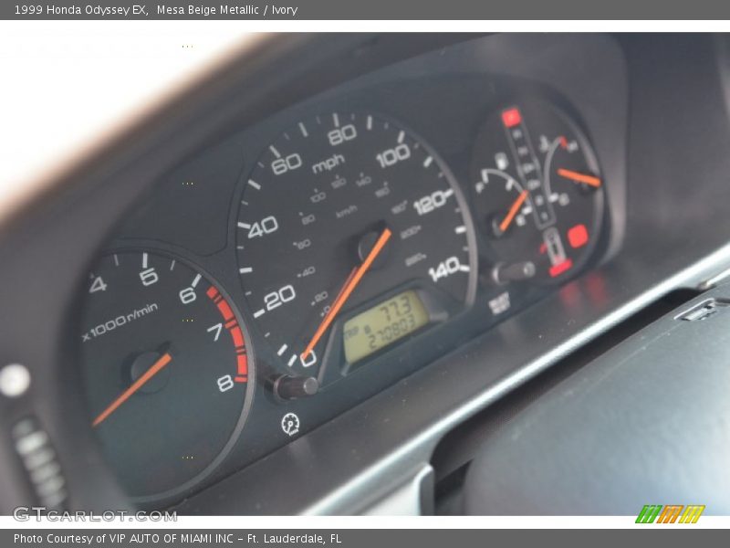 Mesa Beige Metallic / Ivory 1999 Honda Odyssey EX