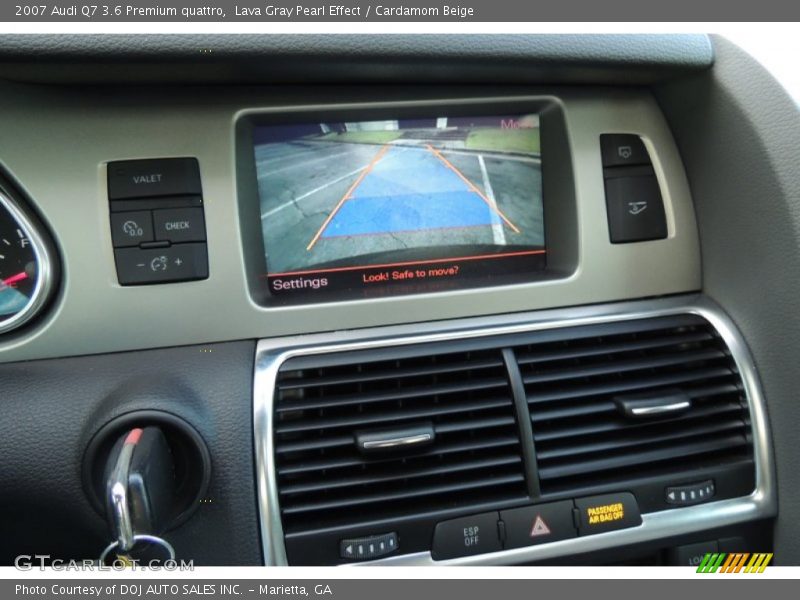 Lava Gray Pearl Effect / Cardamom Beige 2007 Audi Q7 3.6 Premium quattro