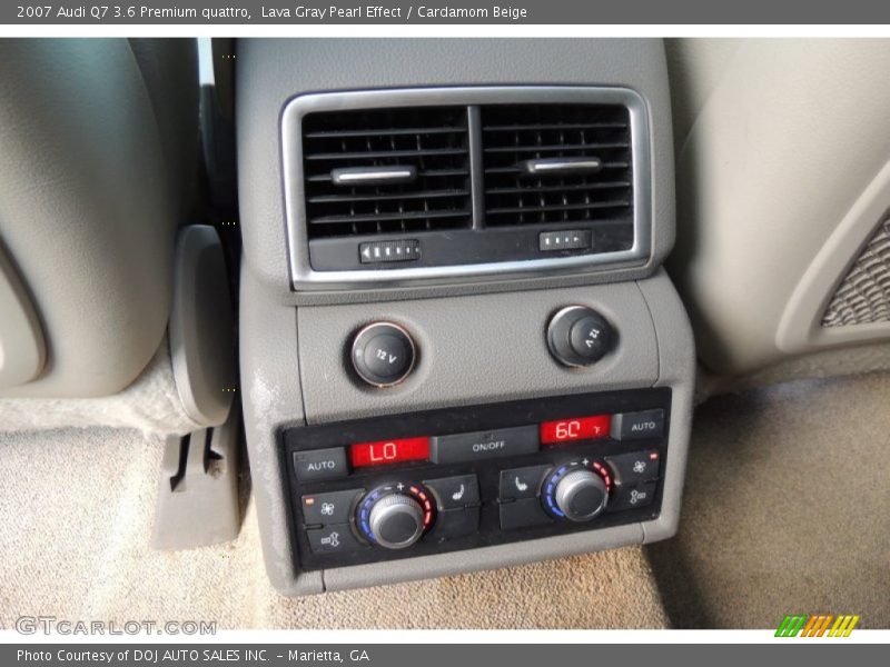Lava Gray Pearl Effect / Cardamom Beige 2007 Audi Q7 3.6 Premium quattro
