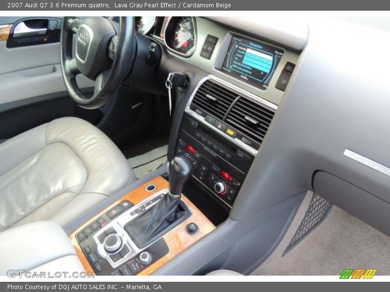 Lava Gray Pearl Effect / Cardamom Beige 2007 Audi Q7 3.6 Premium quattro