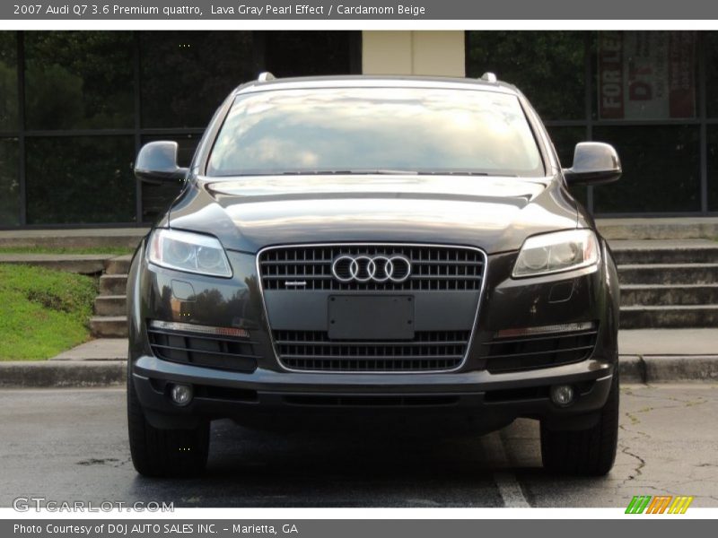 Lava Gray Pearl Effect / Cardamom Beige 2007 Audi Q7 3.6 Premium quattro