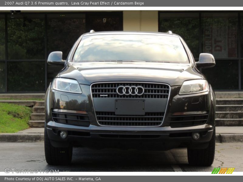 Lava Gray Pearl Effect / Cardamom Beige 2007 Audi Q7 3.6 Premium quattro