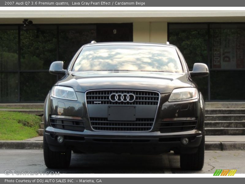 Lava Gray Pearl Effect / Cardamom Beige 2007 Audi Q7 3.6 Premium quattro