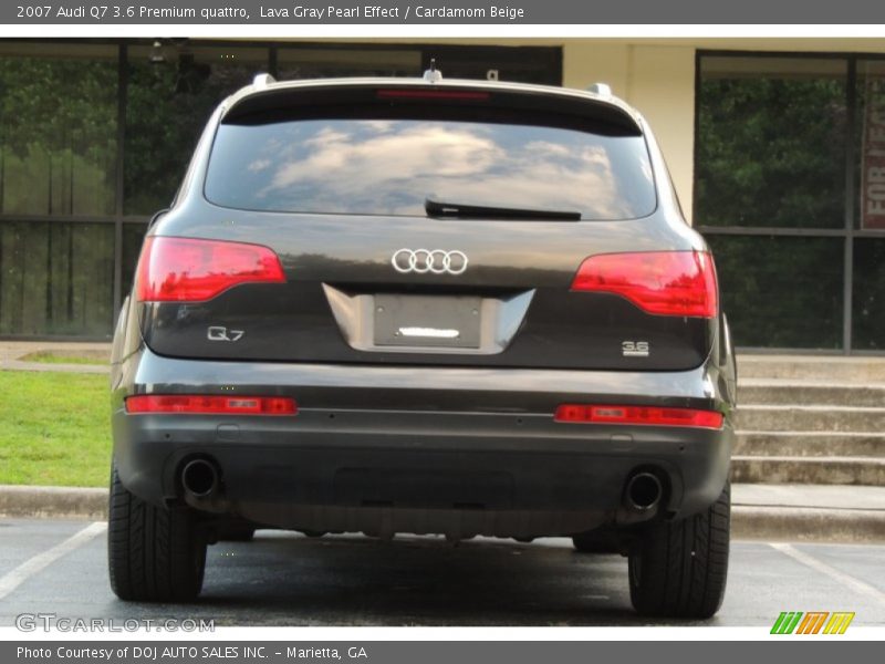 Lava Gray Pearl Effect / Cardamom Beige 2007 Audi Q7 3.6 Premium quattro