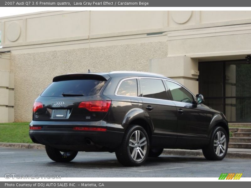 Lava Gray Pearl Effect / Cardamom Beige 2007 Audi Q7 3.6 Premium quattro