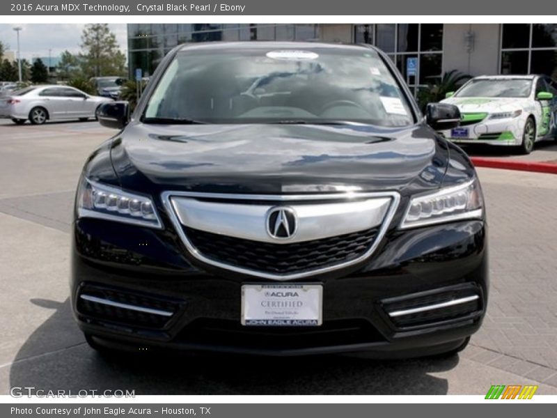 Crystal Black Pearl / Ebony 2016 Acura MDX Technology