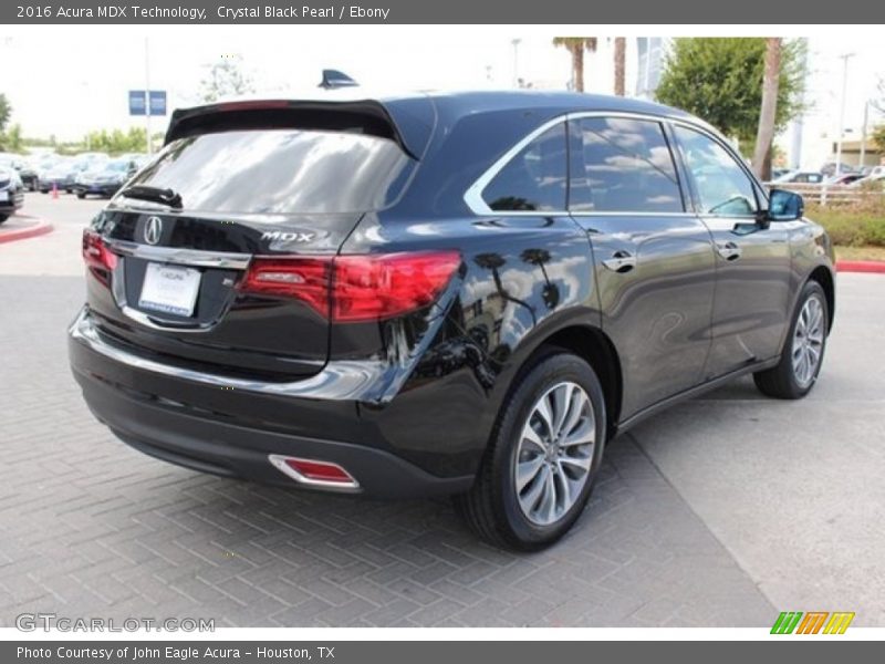 Crystal Black Pearl / Ebony 2016 Acura MDX Technology