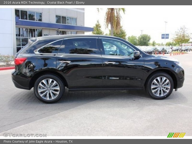 Crystal Black Pearl / Ebony 2016 Acura MDX Technology