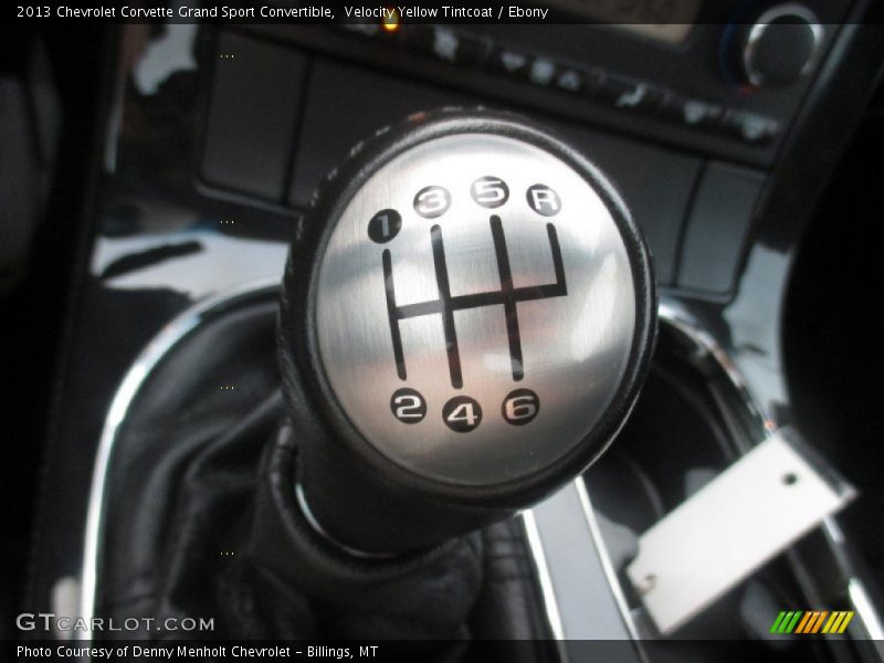  2013 Corvette Grand Sport Convertible 6 Speed Manual Shifter