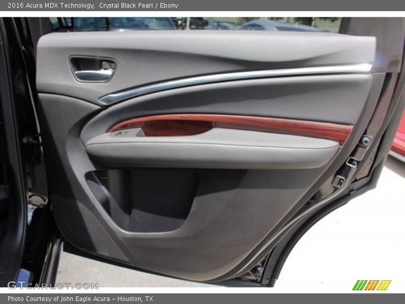 Crystal Black Pearl / Ebony 2016 Acura MDX Technology