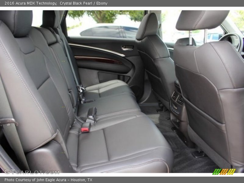 Crystal Black Pearl / Ebony 2016 Acura MDX Technology