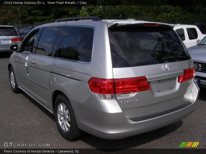 Silver Pearl Metallic / Gray 2009 Honda Odyssey EX-L