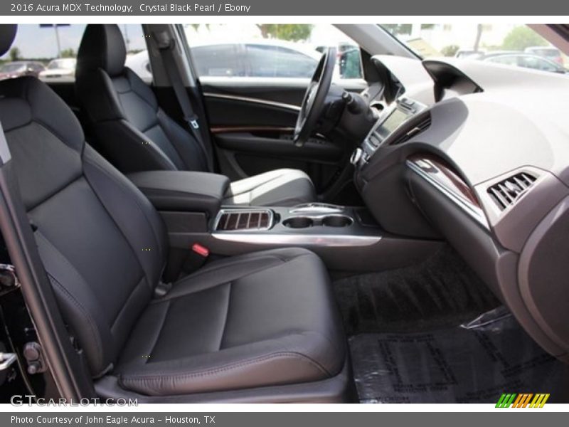 Crystal Black Pearl / Ebony 2016 Acura MDX Technology