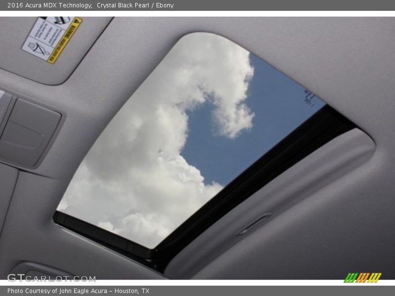 Crystal Black Pearl / Ebony 2016 Acura MDX Technology
