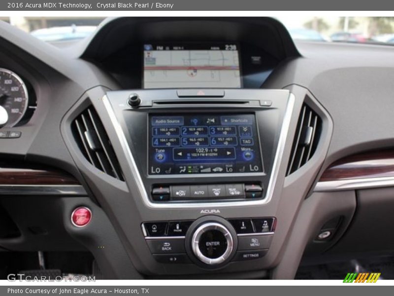 Crystal Black Pearl / Ebony 2016 Acura MDX Technology