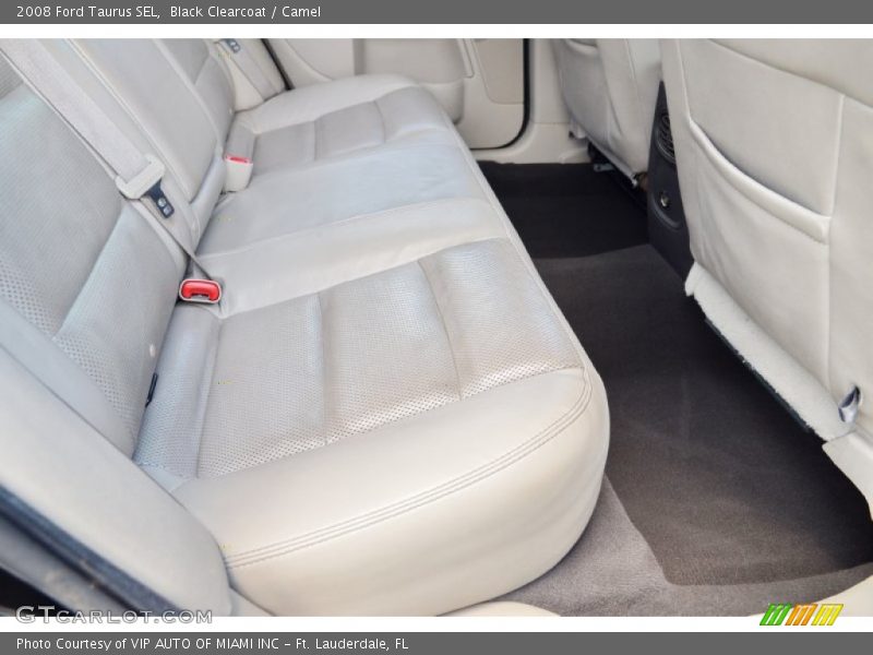Black Clearcoat / Camel 2008 Ford Taurus SEL