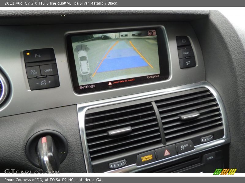 Ice Silver Metallic / Black 2011 Audi Q7 3.0 TFSI S line quattro