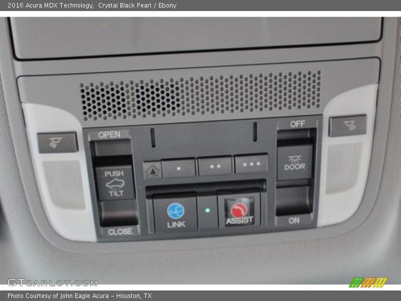 Crystal Black Pearl / Ebony 2016 Acura MDX Technology