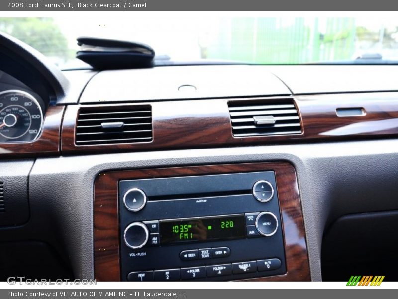 Black Clearcoat / Camel 2008 Ford Taurus SEL