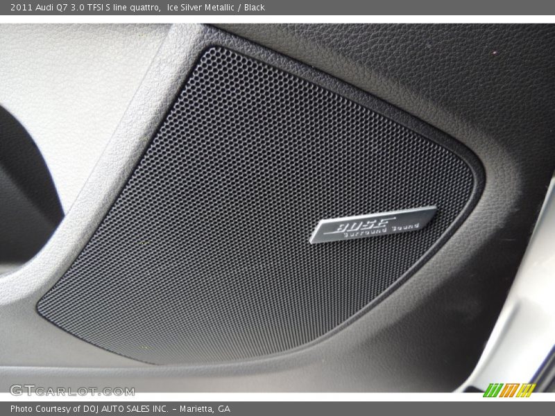 Ice Silver Metallic / Black 2011 Audi Q7 3.0 TFSI S line quattro