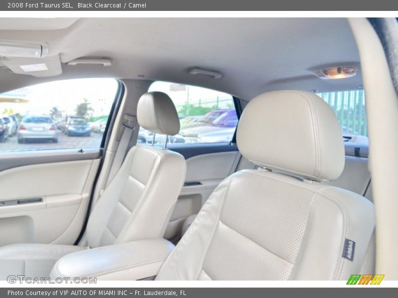 Black Clearcoat / Camel 2008 Ford Taurus SEL