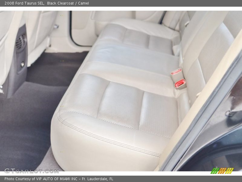 Black Clearcoat / Camel 2008 Ford Taurus SEL