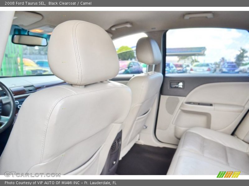 Black Clearcoat / Camel 2008 Ford Taurus SEL