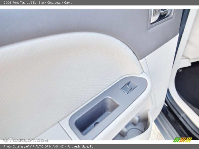 Black Clearcoat / Camel 2008 Ford Taurus SEL