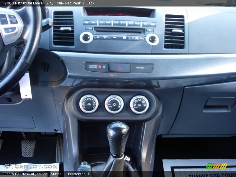 Rally Red Pearl / Black 2008 Mitsubishi Lancer GTS