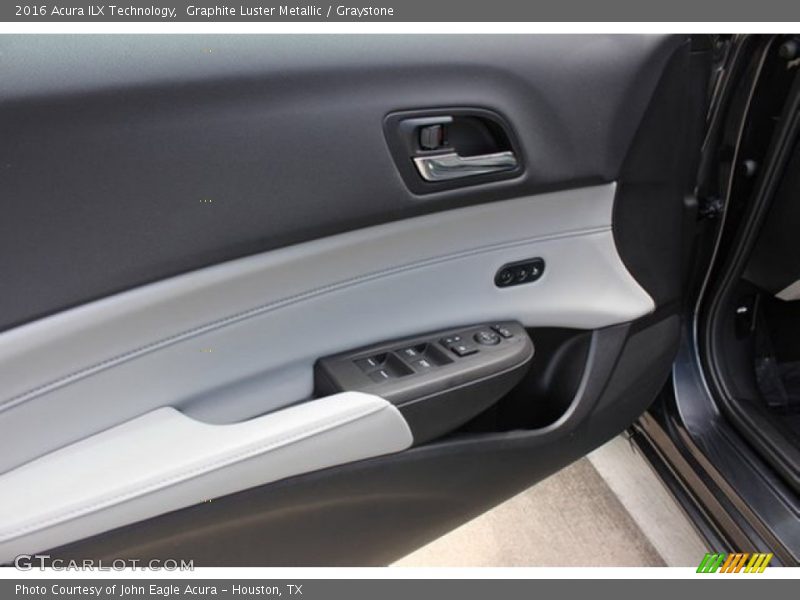 Graphite Luster Metallic / Graystone 2016 Acura ILX Technology