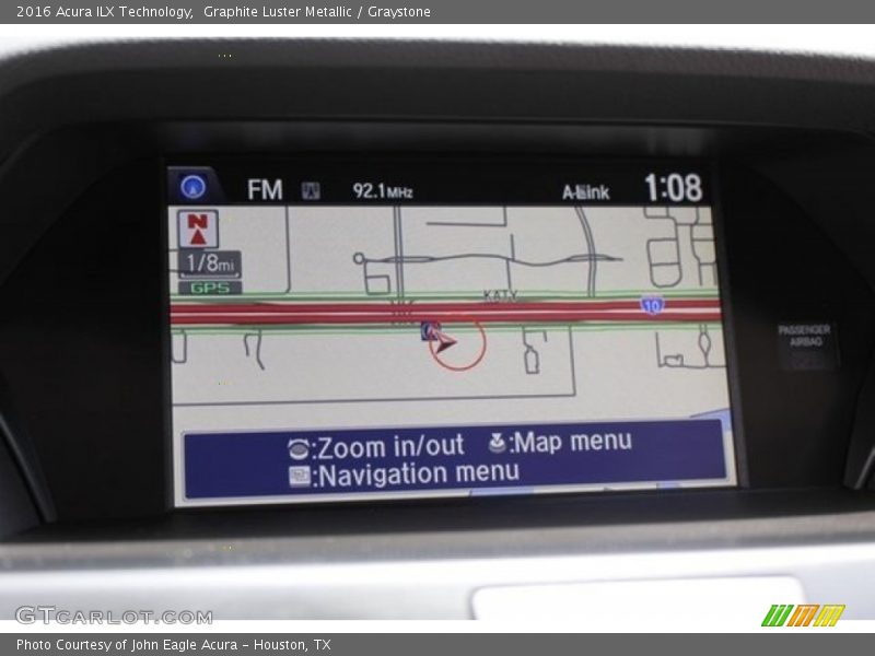 Navigation of 2016 ILX Technology