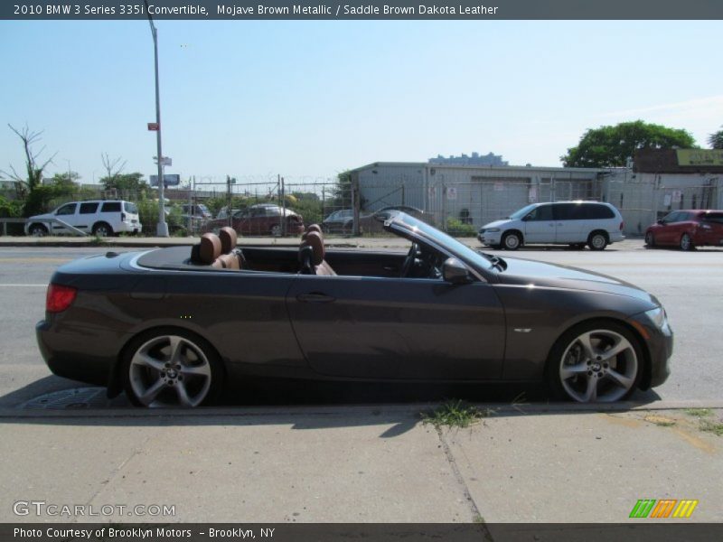 Mojave Brown Metallic / Saddle Brown Dakota Leather 2010 BMW 3 Series 335i Convertible