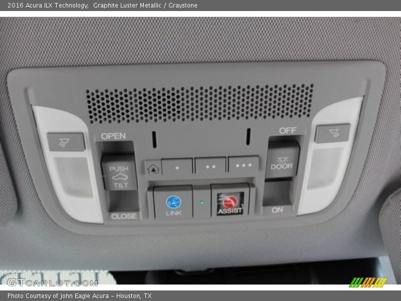 Graphite Luster Metallic / Graystone 2016 Acura ILX Technology