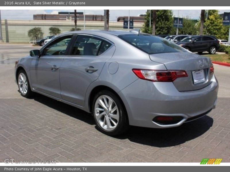 Slate Silver Metallic / Graystone 2016 Acura ILX