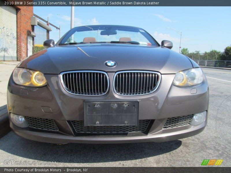 Mojave Brown Metallic / Saddle Brown Dakota Leather 2010 BMW 3 Series 335i Convertible