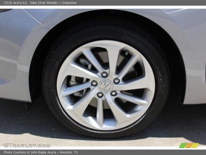 Slate Silver Metallic / Graystone 2016 Acura ILX