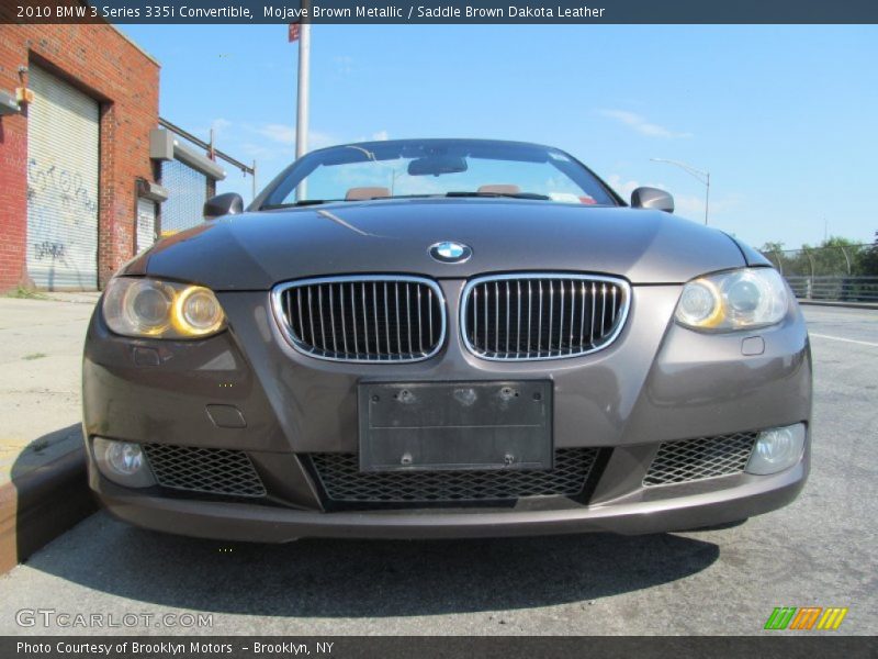 Mojave Brown Metallic / Saddle Brown Dakota Leather 2010 BMW 3 Series 335i Convertible