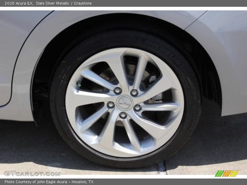 Slate Silver Metallic / Graystone 2016 Acura ILX