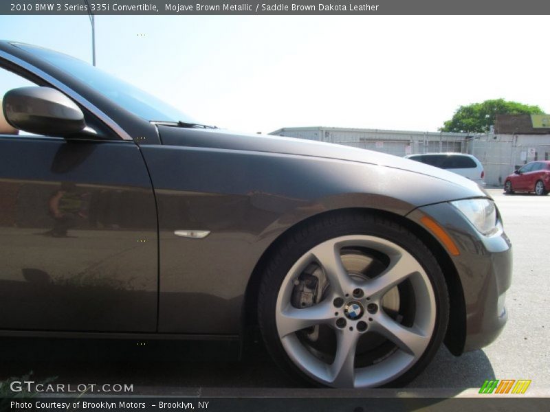 Mojave Brown Metallic / Saddle Brown Dakota Leather 2010 BMW 3 Series 335i Convertible